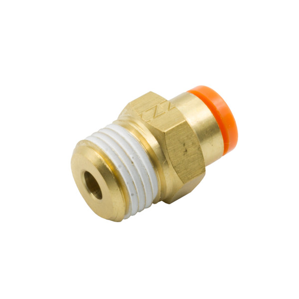 3/16in OD QUICK DISCONNECT TO 1/8in NPT THREAD - ALQD-3/16