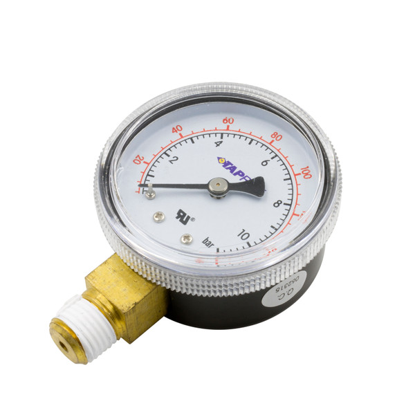 GAUGE LOW PRESSURE FOR CO2 REGULATOR (0 TO 160 PSI) - GLP