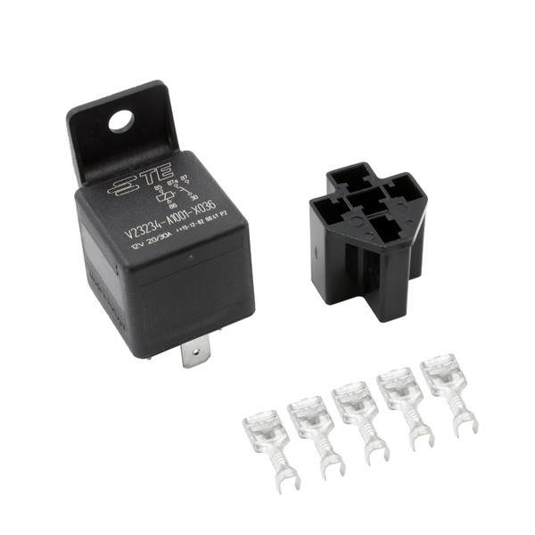 HIGH POWER 30 AMP RELAY WITH MOUNTING BRACKET AND TERMINALS - HPR