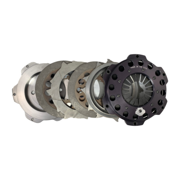 7.25 Double Disc: GM Kit with 2 Pc. Crk: Button Style Flywheel 1.125 x 26 Spline - 725302-07