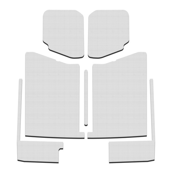 DEI 50185 Gladiator White Original Finish Complete Headliner Kit 050185 - 50185