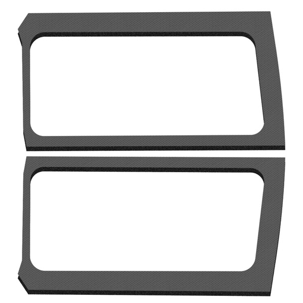 DEI 50271 Wrangler JL 2-Door Gray Leather Look Rear Side Window Only 050271 - 50271