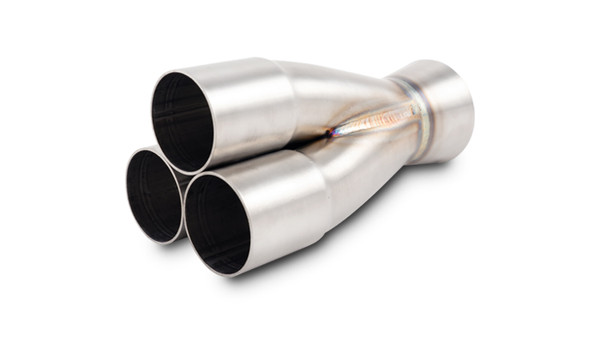 3-1 Merge Collector, 1.75" Inlet I.D.; Merge O.D. - 2.00"; Outlet O.D. - 2.50" - 10334