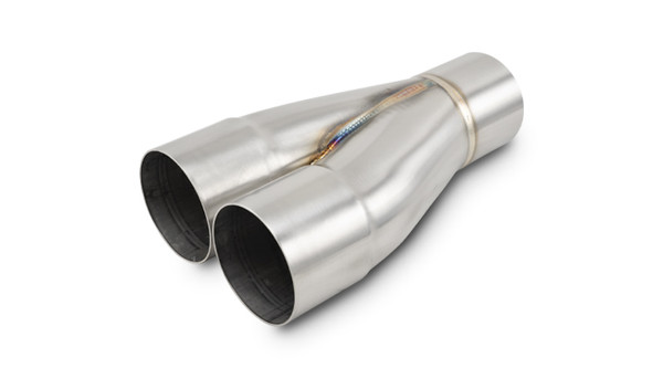 2-1 Merge Collector, 2.5" Inlet I.D. x 2.5" Outlet O.D., 8.50" Overall Length - 10357