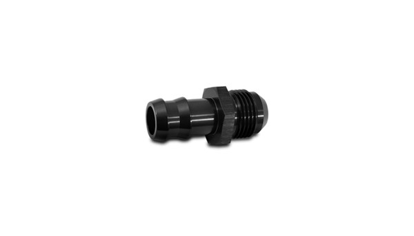 Male AN to Hose Barb Straight Adapter Fitting; Size: -10AN Hose Size: 1/2" - 11209
