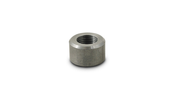 Female 1/8" -27NPT Mild Steel Weld Bung (3/4" OD) - 11270
