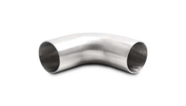 90 Degree Brushed Mandrel Bend, 1.50" Outer Diameter; Length from Tangent: 2.75" - 13342