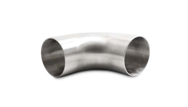 90 Degree Brushed Mandrel Bend, 3.0" Outer Diameter; Length from Tangent: 4.33" - 13352