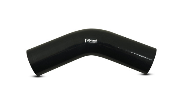 45 Degree Elbow, 3.25" I.D. x 4.00" Leg Length - Black - 2757