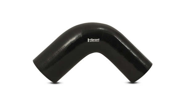 90 Degree Reducer Elbow, 3.00" I.D. x 2.75" I.D. x 4.00" Leg Length - Black - 2783