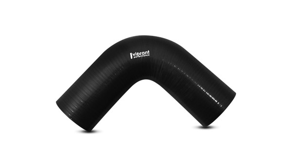 90 Degree Elbow, 1.00" I.D. x 8.00" Leg Length - Black - 2918