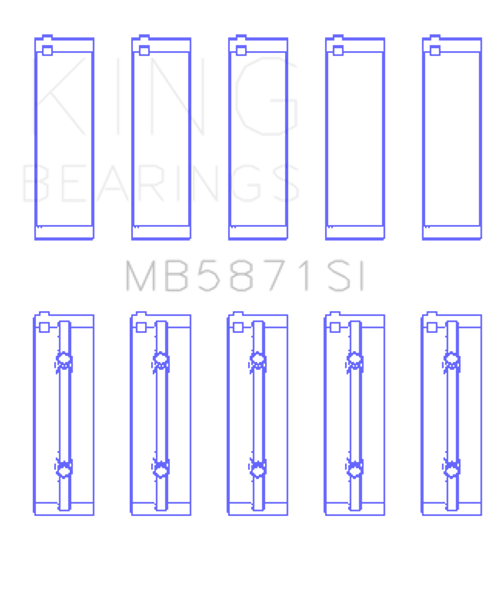 King Bearings - MB5871SI0.25
