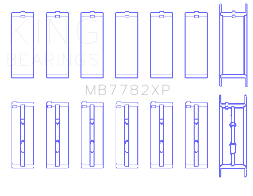 King Bearings - MB7782XP0.25