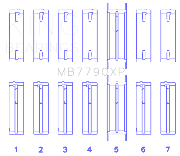 King Bearings - MB7790XP