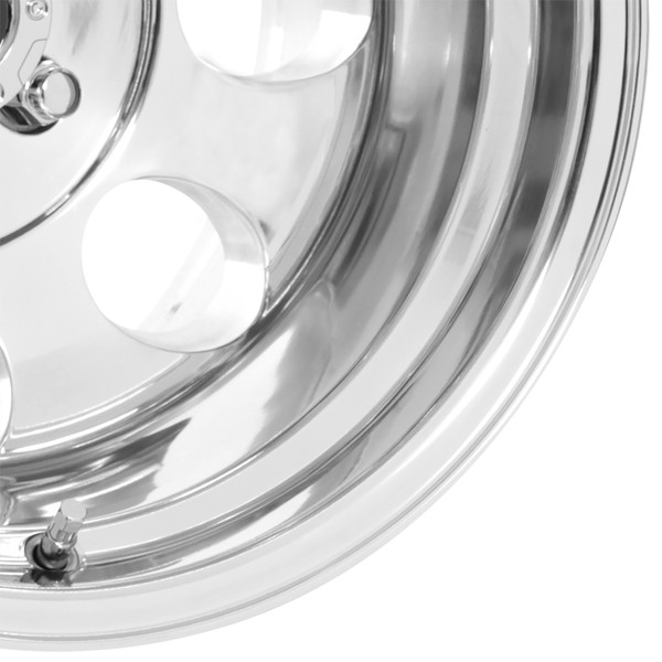 Vintage Polished 15x8 5x5.5 3.75BS Offset -19mm Cap P/N 7425041 - 1069-5885
