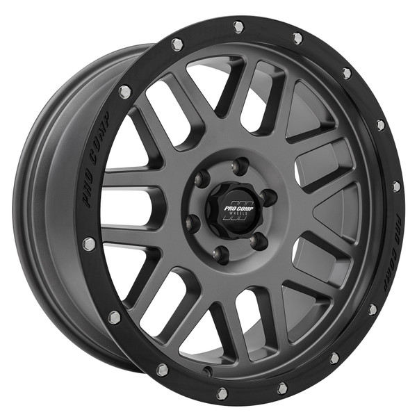 Vertigo Matte Graphite 20x9 6x135 5.25BS Offset 6mm Cap P/N 5040556000 - 2640-293652