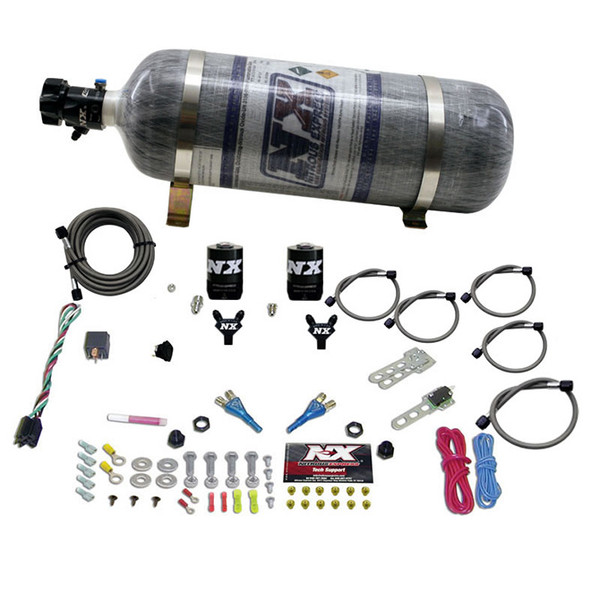 Nitrous Express DODGE VIPER EFI DUAL NOZZLE (100-300HP) WITH COMPOSITE BOTTLE - 20325-12