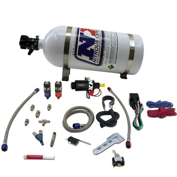 Nitrous Express YAMAHA RHINO (ALL SIDE BY SIDES) inPIRANHAin SYSTEM 5.0 LB - 60014P