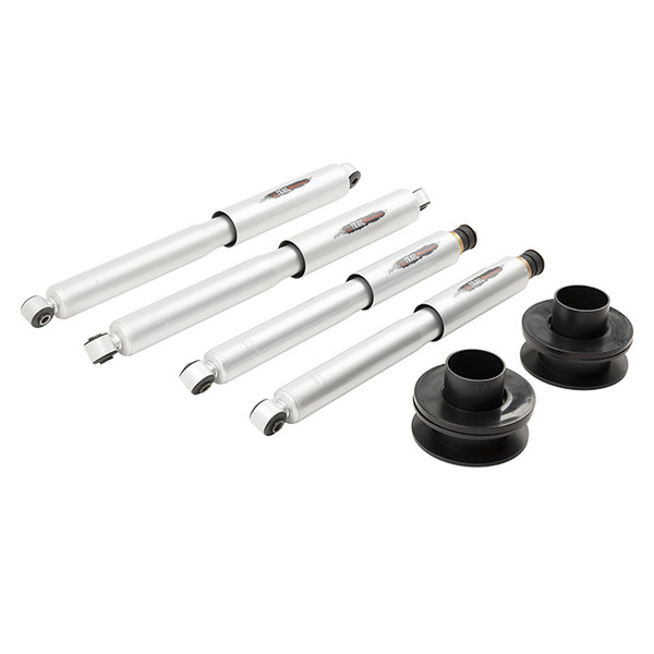 BELLTECH 1028SP LEVELING KITS 2.5 in. Coil Spring Spacer Inc. Front and Rear Trail Performance Struts/Shocks 2005-2018 Ford F250 / F350SD 4wd (All Cabs) 2.5 in. - 1028SP