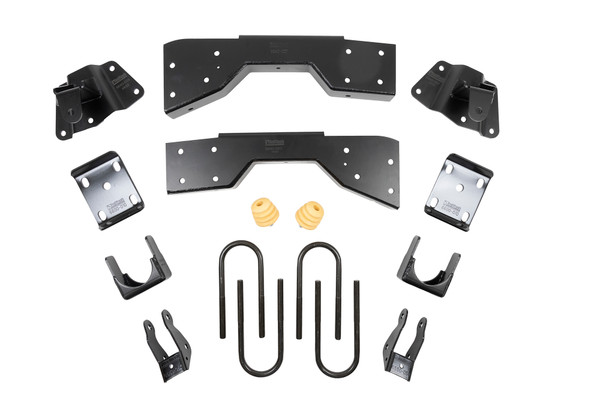 BELLTECH 6640 FLIP KIT 5.5 in. Drop Flip Kit Inc C-Notch 1995-1999 Chevrolet Tahoe Yukon 2dr. (w/ C-Notch) 5.5 in. Rear Drop - 6640