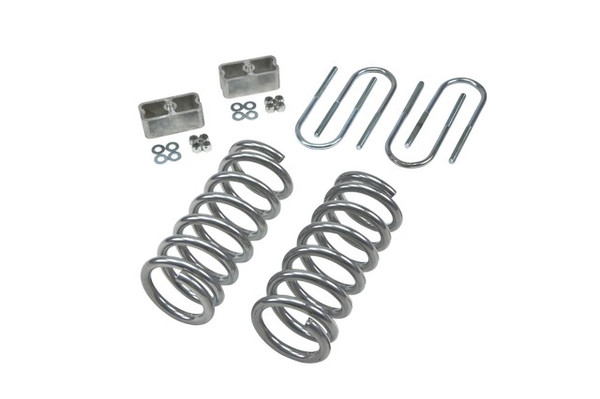 BELLTECH 779 LOWERING KITS  Front And Rear Complete Kit W/O Shocks 1996-2003 Isuzu Hombre 4 cyl. (2WD) 1 in. F/2 in. R drop W/O Shocks - 779