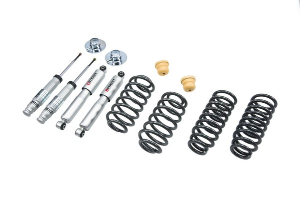 BELLTECH 795SP LOWERING KITS  Front And Rear Complete Kit W/ Street Performance Shocks 2002-2009 Chevrolet Trailblazer/Envoy (2WD/4WD) 2 in. F/3 in. R drop 03-06 Chevrolet SSR 1.5 in. F/2 in. R drop W/ Street Performance Shocks - 795SP