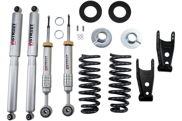 BELLTECH 974SP LOWERING KITS  Front And Rear Complete Kit W/ Street Performance Shocks 2009-2013 Ford F150 (All Cabs) 2wd Short Bed 2 in. or 3 in. F/2 in.R drop W/ Street Performance Shocks - 974SP