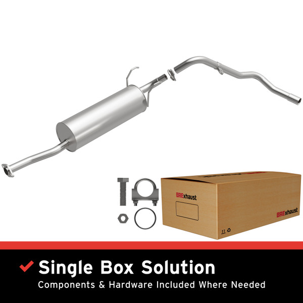 BRExhaust 1986-1989 Toyota 4Runner 2.4L Direct-Fit Replacement Exhaust System - 106-0342