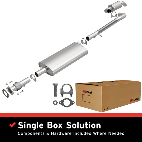 BRExhaust Direct-Fit Replacement Exhaust System 106-0432 - 106-0432