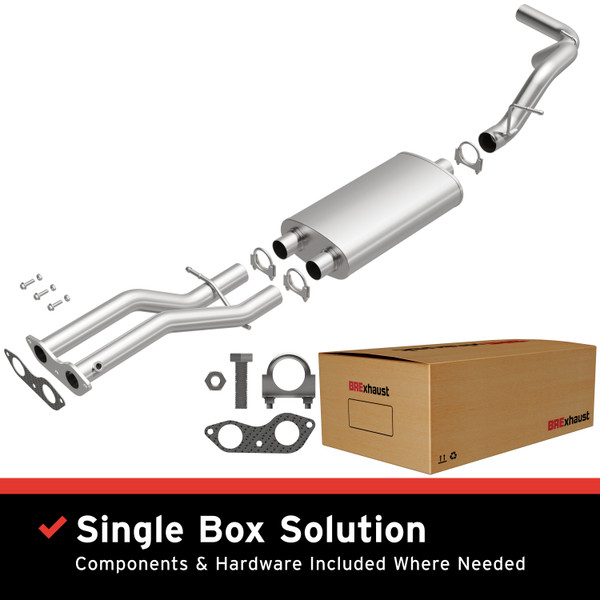 BRExhaust Direct-Fit Replacement Exhaust System 106-0665 - 106-0665