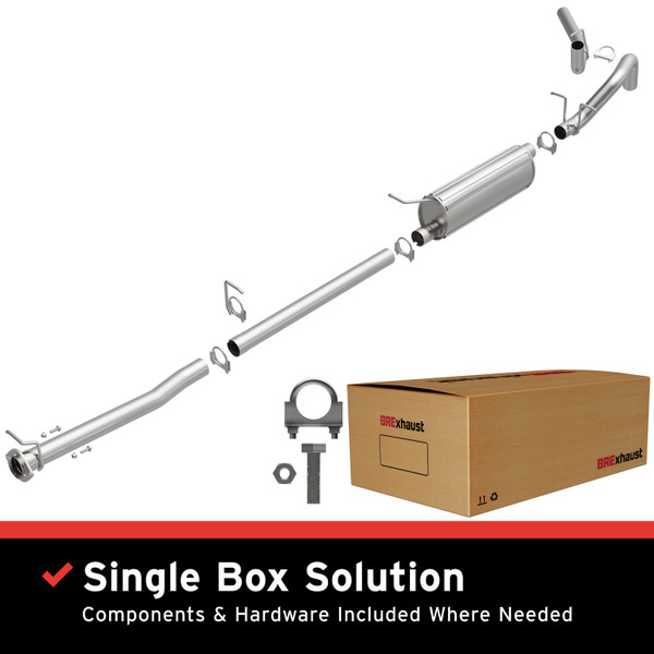 BRExhaust 2008-2010 Ford Direct-Fit Replacement Exhaust System - 106-0692