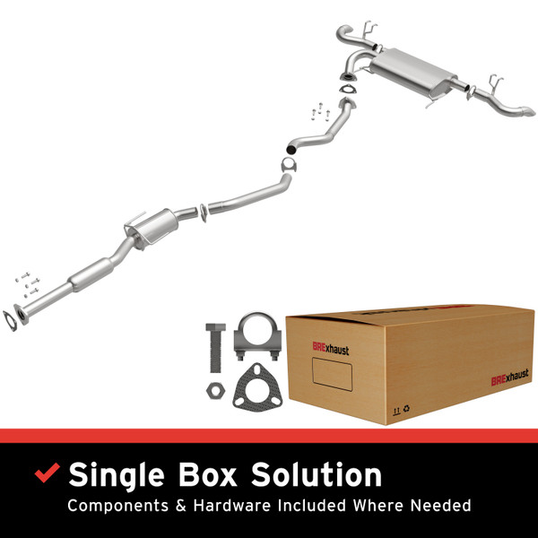 BRExhaust 2013-2017 Acura RDX 3.5L Direct-Fit Replacement Exhaust System - 106-0812