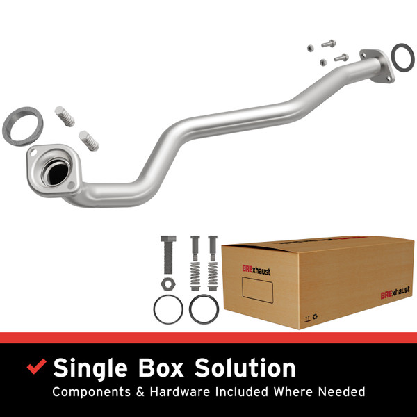 BRExhaust 2004-2007 Toyota Highlander 2.4L Direct-Fit Front Pipe Kit - 107-0105