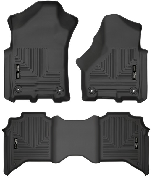 Husky Weatherbeater Front & 2nd Seat Floor Liners 94111 - 94111
