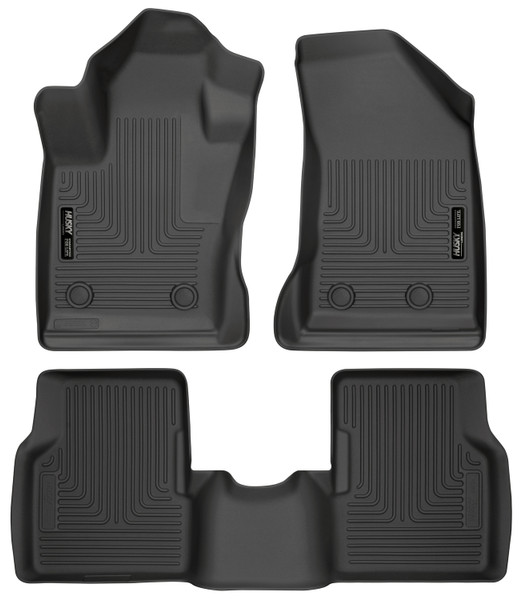 Husky Weatherbeater Front & 2nd Seat Floor Liners 95681 - 95681