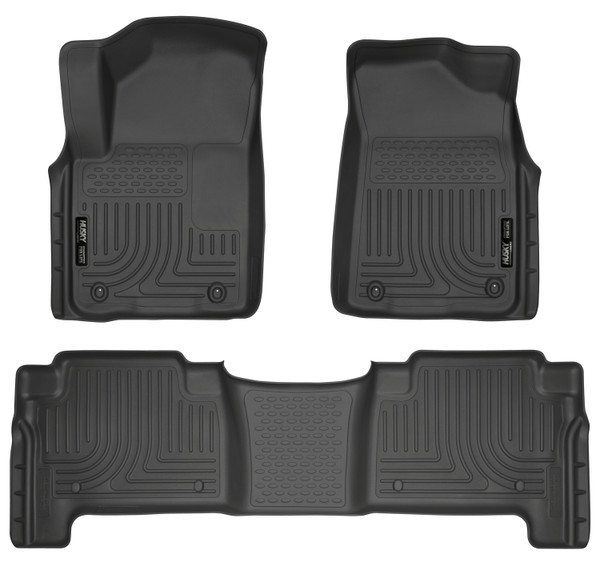 Husky Weatherbeater Front & 2nd Seat Floor Liners 98611 - 98611