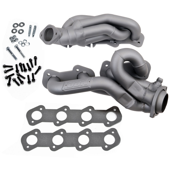 BBK MUSTANG GT 1-5/8 SHORTY TUNED LENGTH HEADERS (CHROME) - 1615