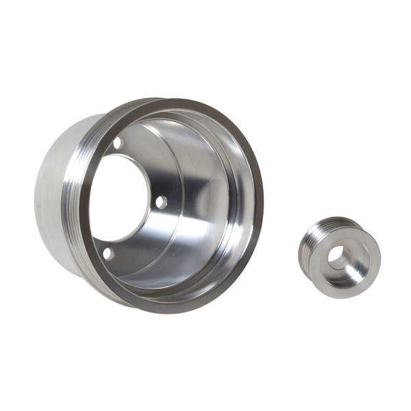BBK 1994-1998 MUSTANG 3.8L-V6 UNDERDRIVE PULLEY KIT (ALUMINUM) - 1619