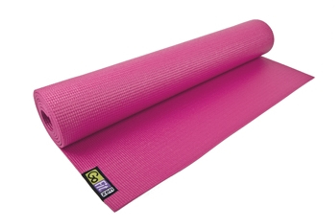 pink exercise mat