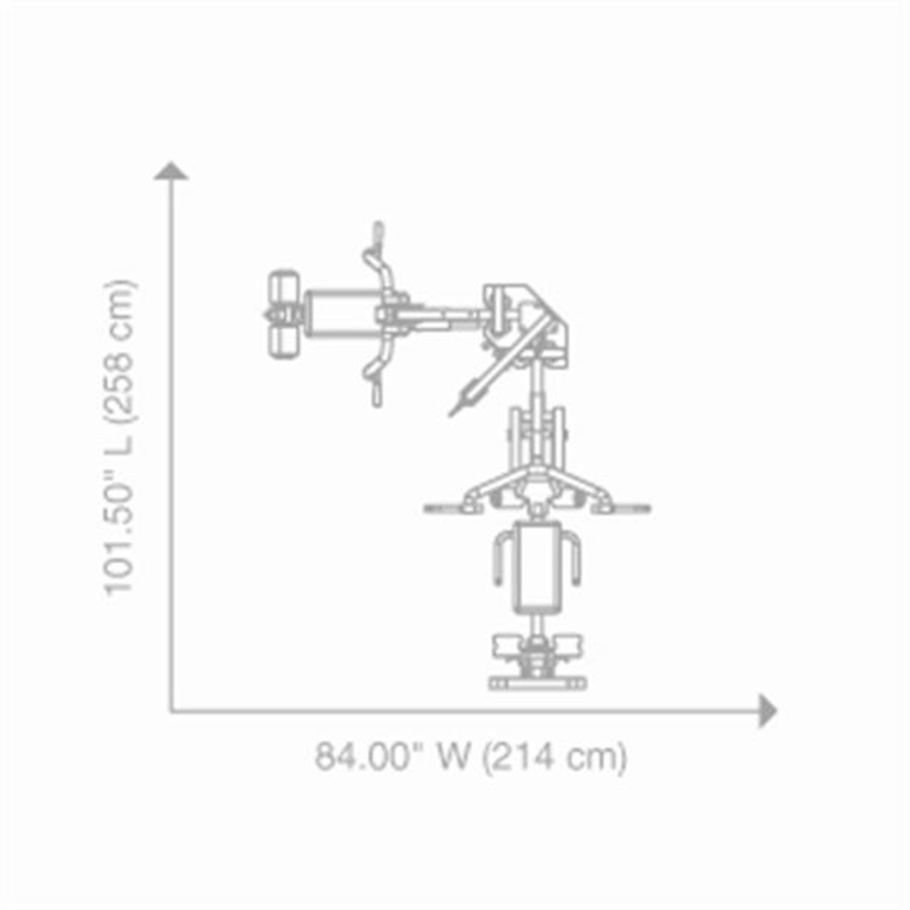 Hoist Fitness H-2200 2 Stack Multi Gym