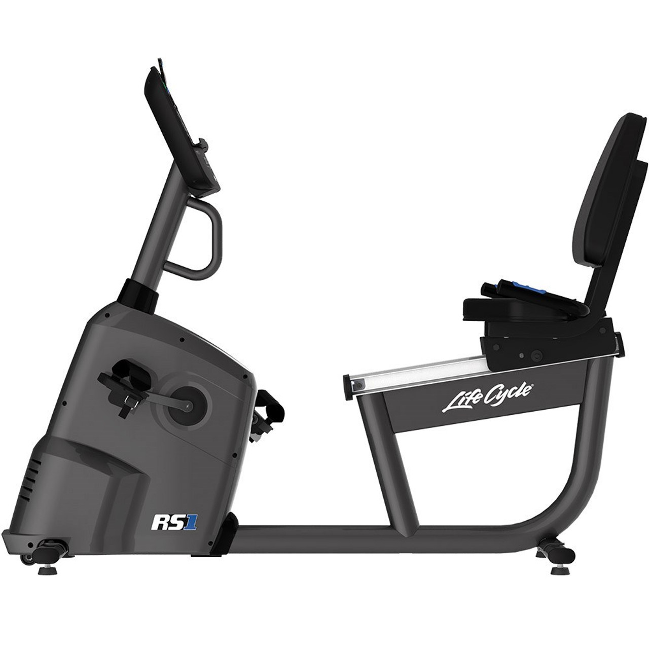 life fitness rs1 recumbent bike with go console rs1go