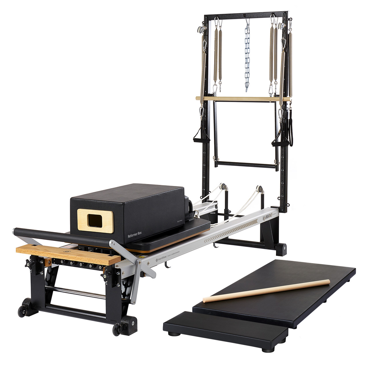 Stott Pilates by Merrithew V2 MAX PLUS Reformer with Deluxe Bundle