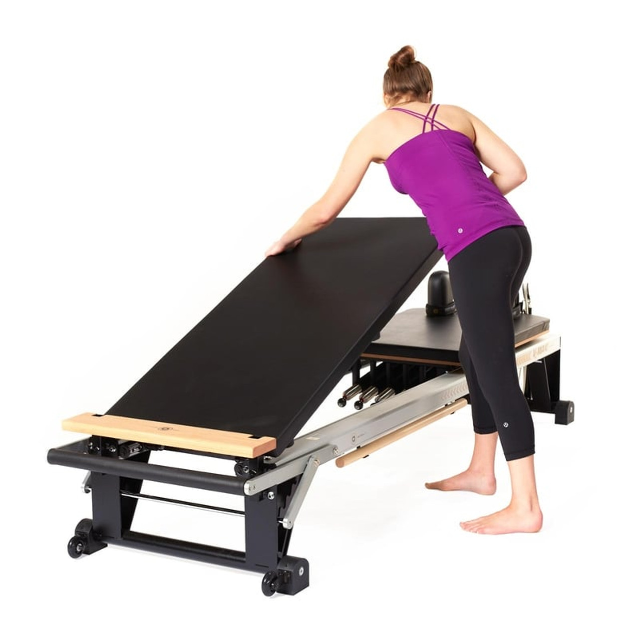 STOTT PILATES Wall Chart  Pilates reformer exercises, Pilates, Stott  pilates reformer