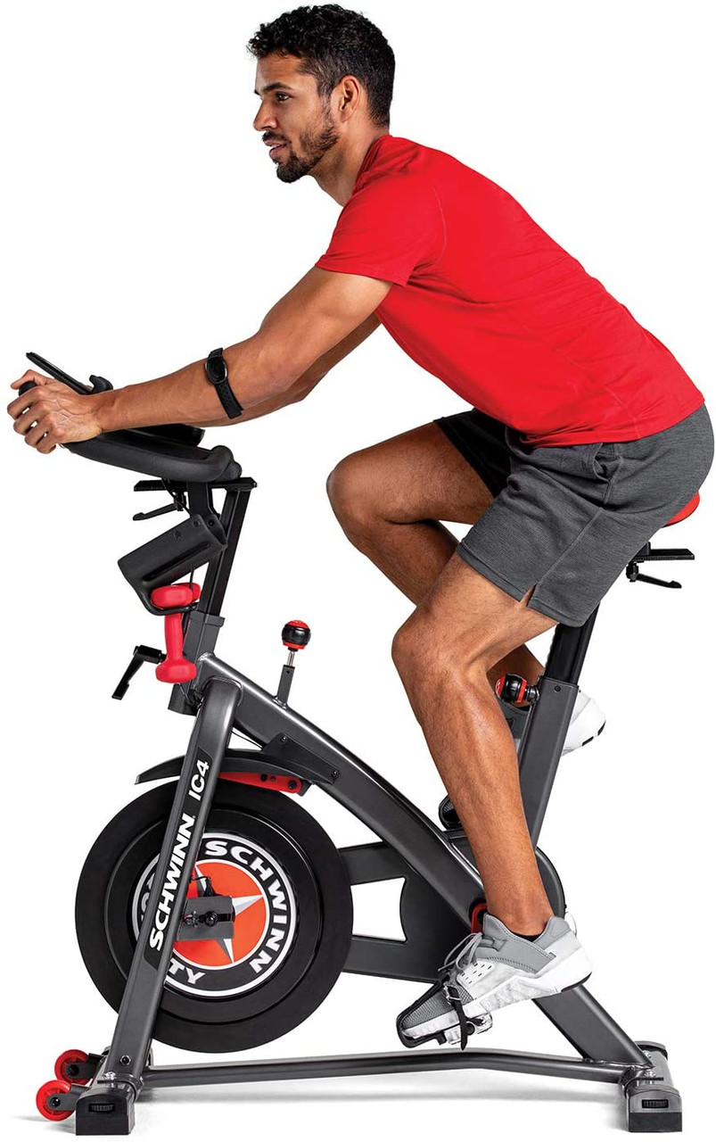 schwinn ic4 heart rate monitor peloton