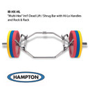 Hampton Multi-Hex International Dead Lift / Shrug Bar w/ Hi-Lo Handles