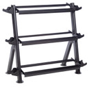 Hampton Flat Three-Tier Horizontal Rack *Dumbbells Sold Separately