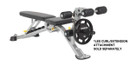 Optional Leg Curl/Extension Attachment for HF-5165 FID Bench