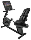 Star Trac 4 Series Recumbent Bike with 15" Capacitive Touch OpenHub Console