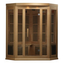 Golden Designs MX-K356-01 Maxxus Low EMF FAR Infrared Sauna Canadian Hemlock