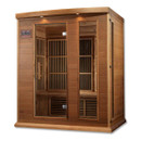 Golden Designs MX-K306-01 Maxxus Low EMF FAR Infrared Sauna Canadian Red Cedar